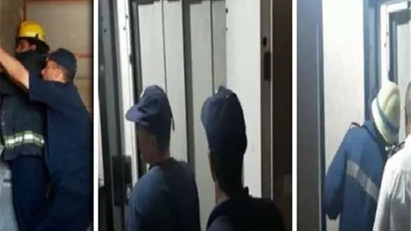 الحماية المدنية تنقذ سيدة احتجزت داخل مصعد معطل في مدينة نصر