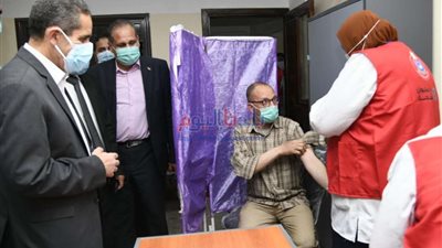 19110 مواطناً يتلقون لقاح كورونا بالقليوبية