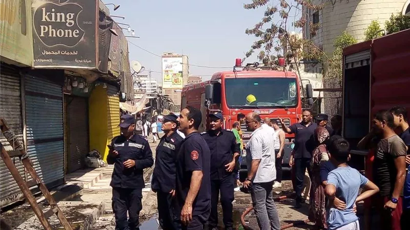 جهود متواصلة لقوات الحماية المدنية في السيطرة على الحرائق بجميع المحافظات