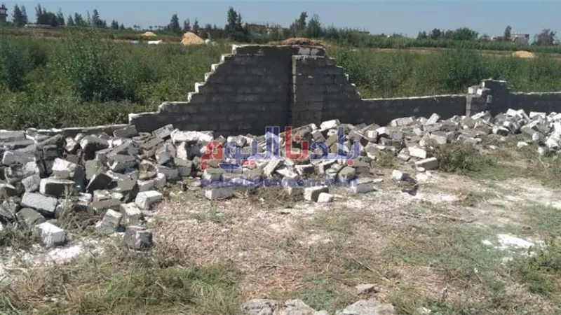 إزالة 3 تعديات على مساحة 1530 متر مربع بالبحيرة