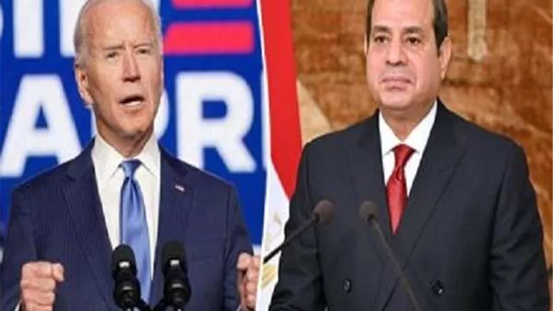 الرئيس الأمريكي يوجه الشكر للرئيس السيسي على دعمه لـ فلسطين