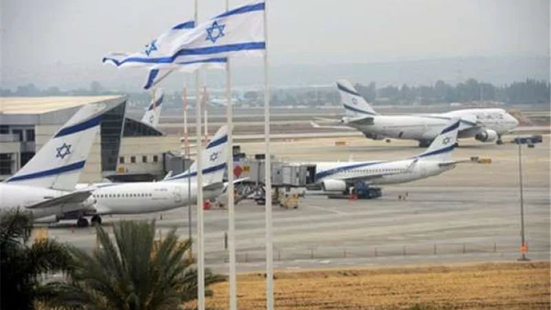 إغلاق مطار بن غوريون بسبب تخوفات من قيام حماس بإطلاق صواريخ على وسط إسرائيل