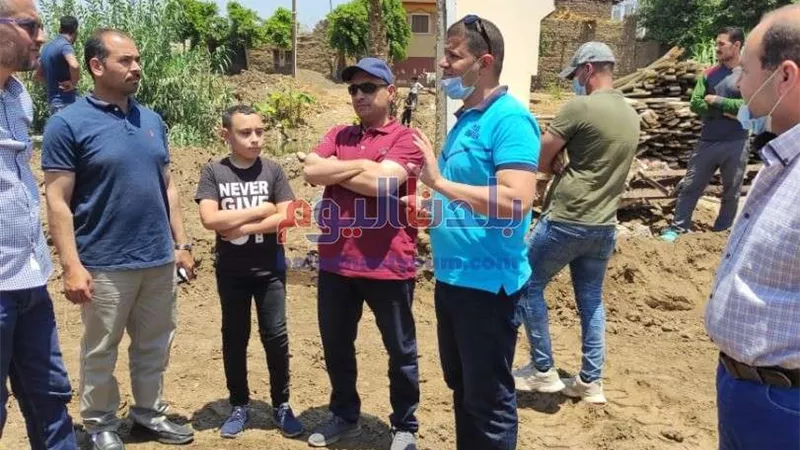 بدء أعمال الحفر لإنشاء المجمعات الحكومية بالمنوفية ضمن مبادرة حياة كريمة