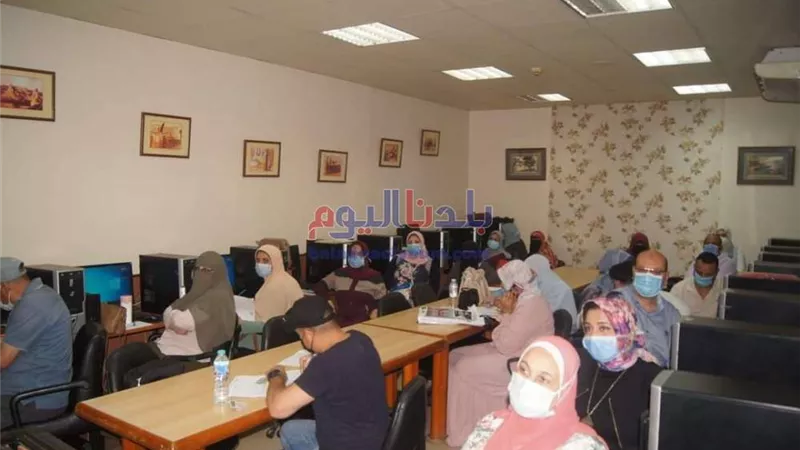 مكتبة مصر العامة بدمنهور تقيم دورة تدريبية علي البرنامح المميكن لنظام الجودة 