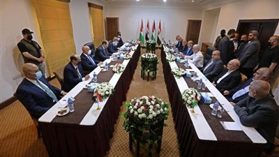 رئيس المخابرات العامة يبحث مع قيادة حماس بغزة تثبيت وقف إطلاق النار وإعادة الاعمار