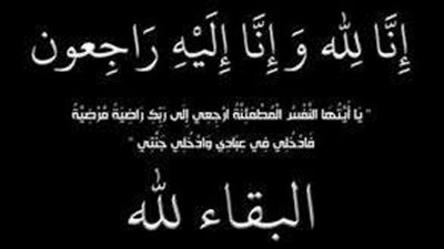 الكاتب الصحفي وليد الغمري ينعي نجل الزميل محمد إسماعيل