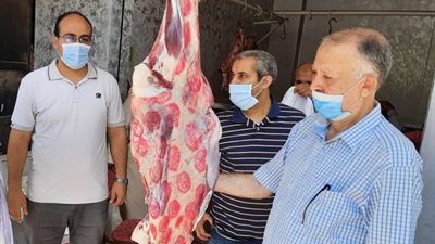 حملة تموينه موسعة للتفتيش على المحلات بأجا