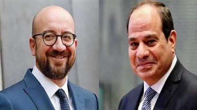 رئيس المجلس الاوروبي يعرب للسيد الرئيس عن خالص التقدير لجهود مصر للتهدئة في الاراضى الفلسطينية
