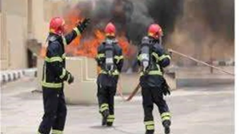 الدفاع المدني يبذل جهودًا مكثفة للتعامل مع الحرائق في المحافظات