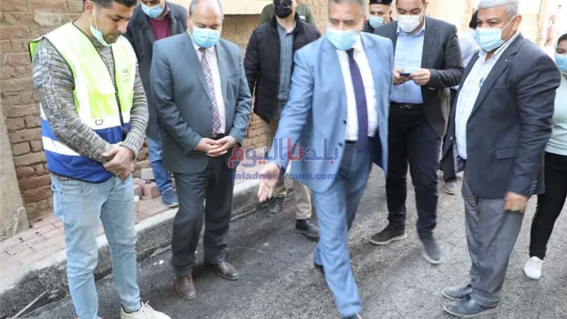 محافظ المنوفية يتفقد إدارة مرور قويسنا الجديدة المحافظة