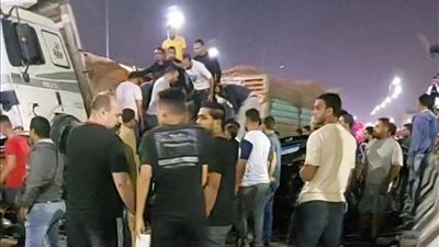 التحقيق في حادث اصطدام سيارة بمواطن أثناء عبوره طريق الفيوم الصحراوي