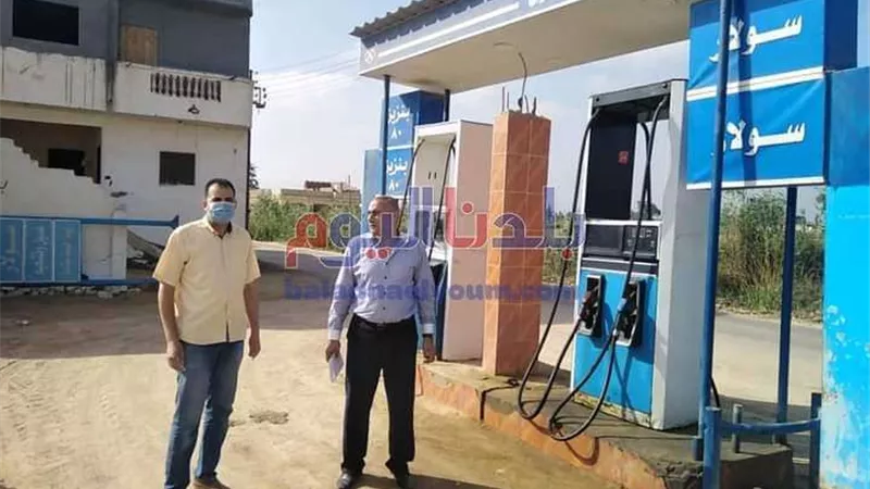 ضبط ٣٥٠٠ لتر سولار بأحد المحطات غير المرخصة بالبحيرة