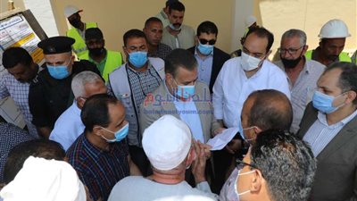 بدء أعمال توصيل الغاز الطبيعي والصرف الصحي لقرية دنشواي ضمن مبادرة 