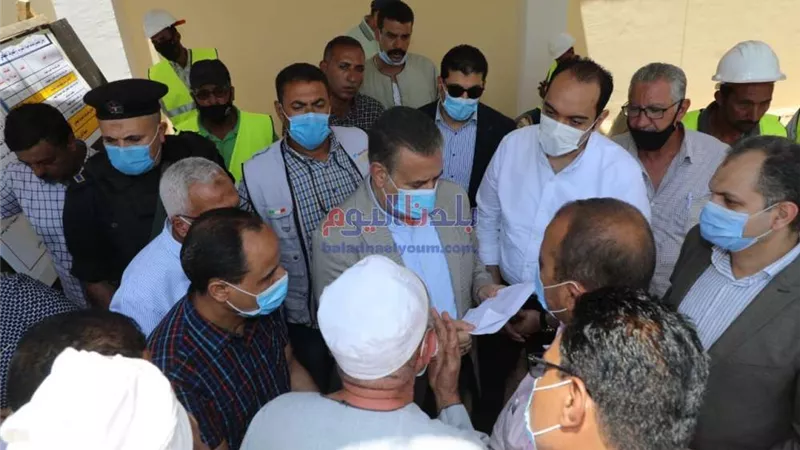 بدء أعمال توصيل الغاز الطبيعي والصرف الصحي لقرية دنشواي ضمن مبادرة 