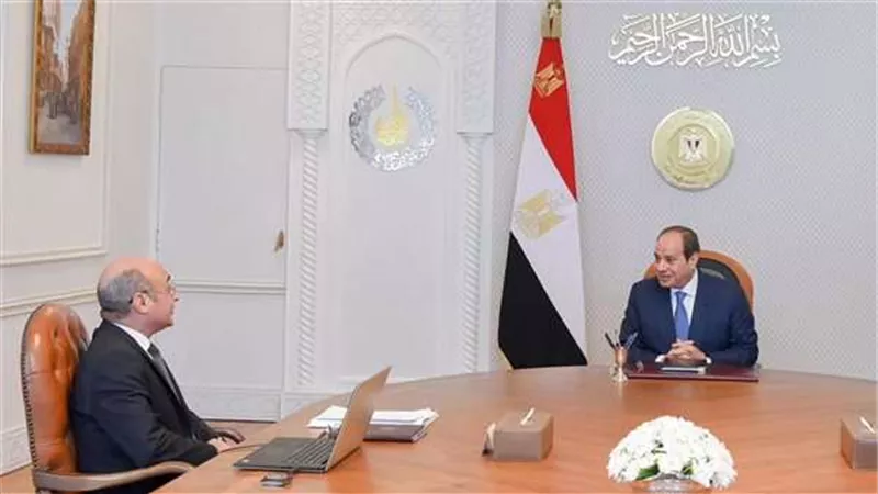 السيسي يعقد اجتماعًا موسعًا مع وزير العدل