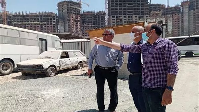 بالصور | على مساحة 6.2 فدان.. مسئولو 