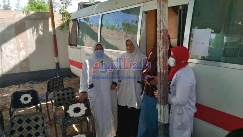 قافلة سكانية شاملة بقرية العلامية في البحيرة
