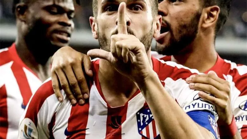 شوط ناري ينتهي بتأخر الميرنجي بهدف أمام اتليتكو مدريد