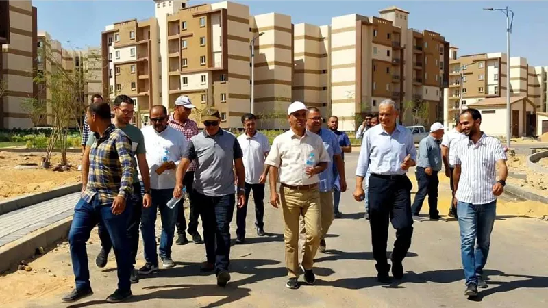 وزير الإسكان يتابع المرحلة الثانية من سكن موظفي العاصمة الإدارية الجديدة