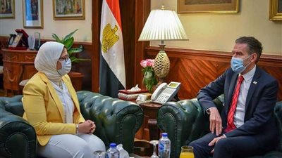 وزيرة الصحة تستقبل نائب المدير التنفيذي لصندوق الأمم المتحدة
