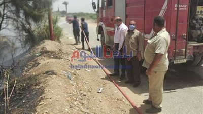 النيابة تطلب التحريات فى نشوب حريق بمحل أحذية بالمنيب