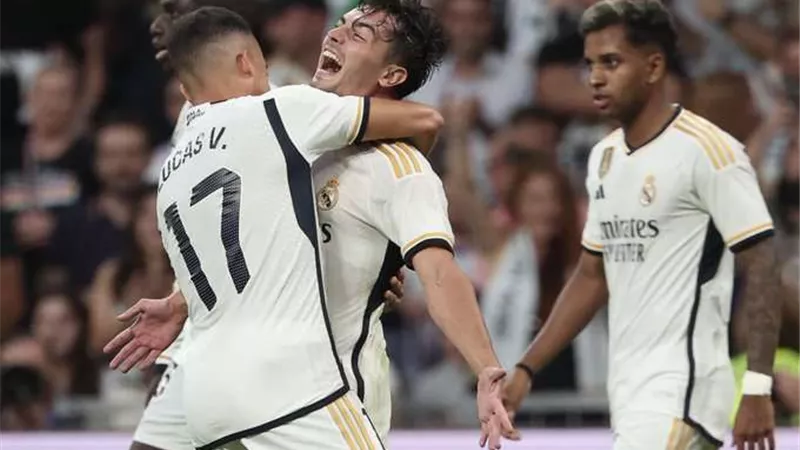 ريال مدريد يفوز علي لاس بالماس بهدفين في الدوري الإسباني