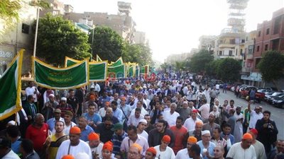الصوفية تنظم مسيرة حاشدة لتأييد السيسي في الانتخابات الرئاسية المقبلة