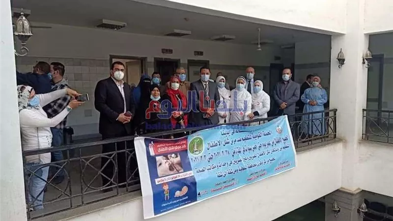 حملات مكثفة لإدارة الإعلام والتربية السكانية بالمنوفية لتوعية المواطنين والعاملين