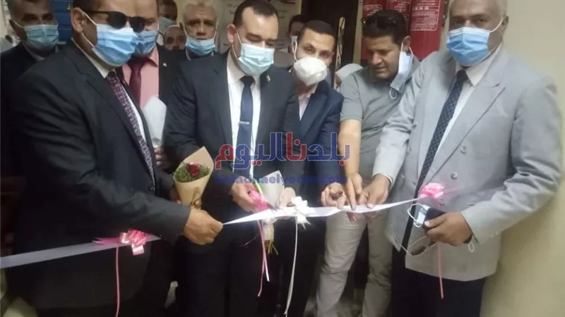 افتتاح وحدة العقود والمشتريات بإدارة أشمون التعليمية