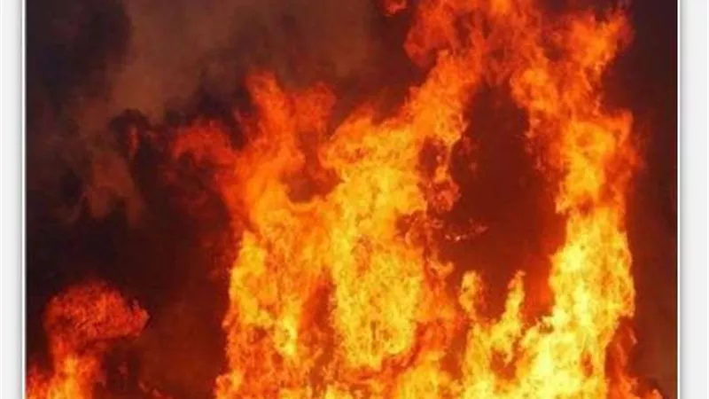 اندلاع حريق بوزارة الزراعة