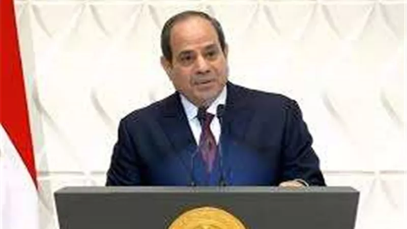 الرئيس السيسي: الدولة  أقامت العاصمة الإدارية كفكرة وليست وجاهة حضارية