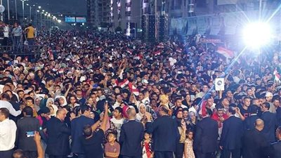 صور| أهالي مدينة الفسطاط: ترشح الرئيس السيسي للرئاسة ضرورة وطنية لاستكمال مسيرة الإنجازات
