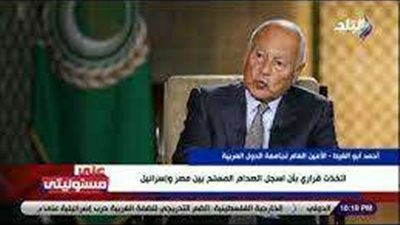 أحمد أبو الغيط: اتخذت قرار بأن أسجل الصدام المسلح بين مصر وإسرائيل
