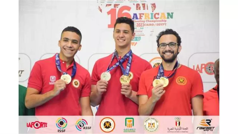وزير الشباب يهنئ محمد حمدي لتأهله لأوليمبياد باريس وإحراز ذهبية بطولة أفريقيا للرماية