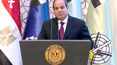 بلدنا اليوم تنشر  كلمة الرئيس السيسي خلال الاحتفال بذكرى انتصارات أكتوبر الـ50