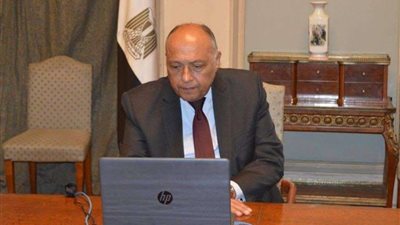 سامح شكري يبحث مع نظيرته الكينية آخر تطورات سد النهضة