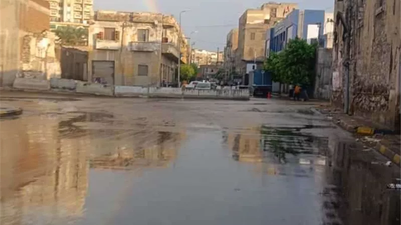 عاجل.. سقوط أمطار غزيرة على عدة مناطق بالإسكندرية