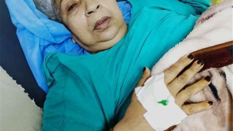 بعد خروجها من المستشفى.. فاطمة كشري: أشكر الرئيس السيسي وأطباء مصر
