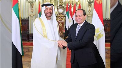 السيسي يتلقى اتصالًا هاتفيًا من بن زايد لبحث تطورات الأوضاع في فلسطين