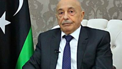 عقيلة صالح: الحل فى ليبيا إجراء انتخابات رئاسية وبرلمانية