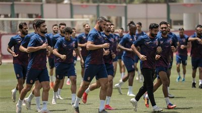 تدريبات استشفائية للاعبي الأهلي للمشاركين في مباراة بيراميدز