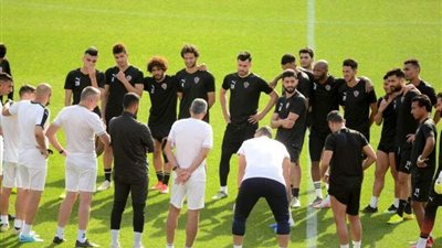 مران الزمالك.. راحة لثنائي الفريق وجلسة بين كارتيرون واللاعبين