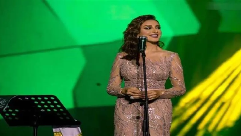 كيف تستعد أنغام لحفل دار الأوبرا اليوم ؟