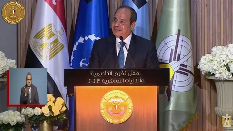 الرئيس السيسي: هناك مساع للحياد بالقضية الفلسطينية عن مسارها