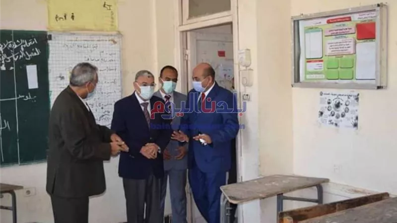 تجهيز 86 لجنه في المنيا لاستقبال طلاب الثانوية العامة