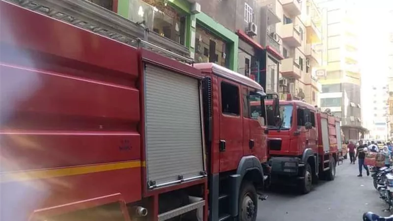 نفوق 145 رأس ماشية في حريق بالمنيا