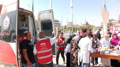 أسبوع حملة أسرة طلاب من أجل مصر للتبرع بالدم لصالح اشقائنا الفلسطينيين بعدة جامعات ومعاهد