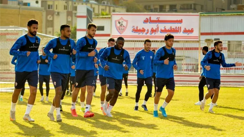 تدريبات تأهيلية للاعبي الزمالك استعدادًا لمواجهة سموحة