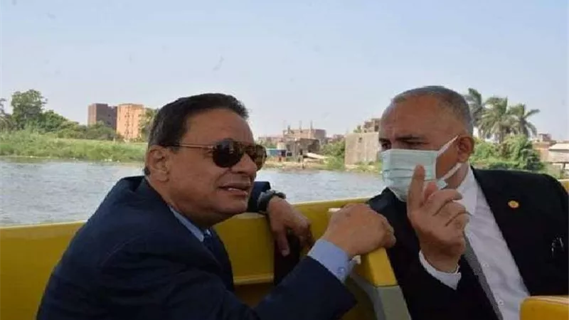 أبرز ما جاء خلال الجلسة المفتوحة بين رئيس الأعلى للإعلام ووزير الري .. صور