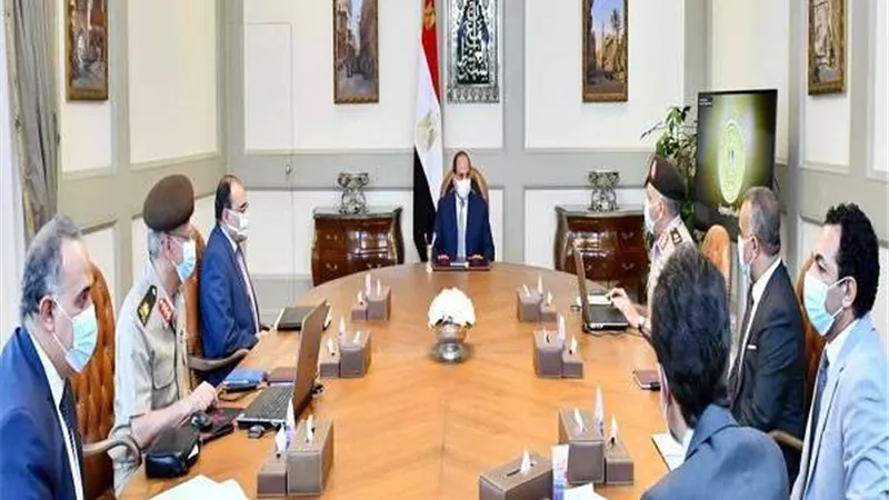 السيسي يوجه بتوفير السلع الغذائية الأساسية وتعزيز الاحتياطي الاستراتيجي منها